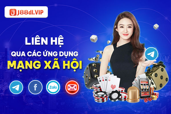 Sử dụng thông tin liên hệ J88 với các ứng dụng xã hội Sử dụng thông tin liên hệ J88 với các ứng dụng xã hội